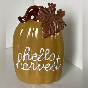 Ceramic Fall Pumpkin